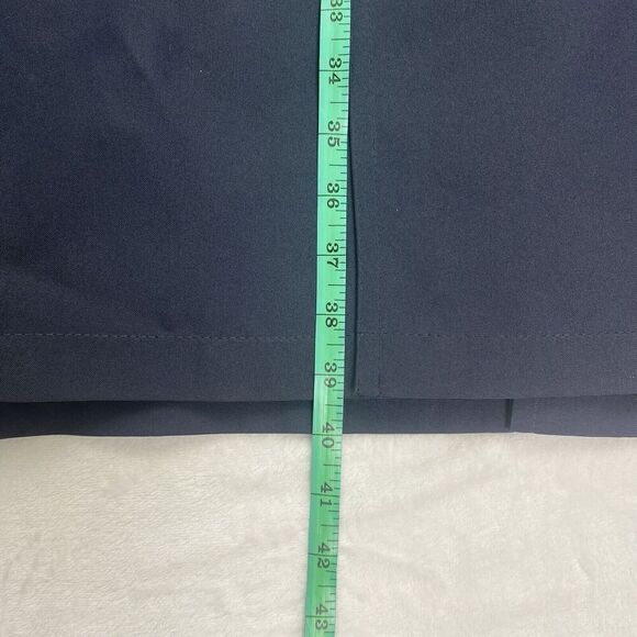 Harbor Master Trench Coat Mens Size 46 Navy Blue Wool Liner Made In USA - Picture 5 of 9